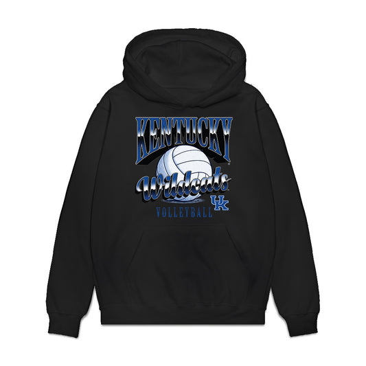 Kentucky - NCAA Women's Volleyball : Brooklyn DeLeye - Vintage Sports Shersey Premium Hooded Sweatshirt-0