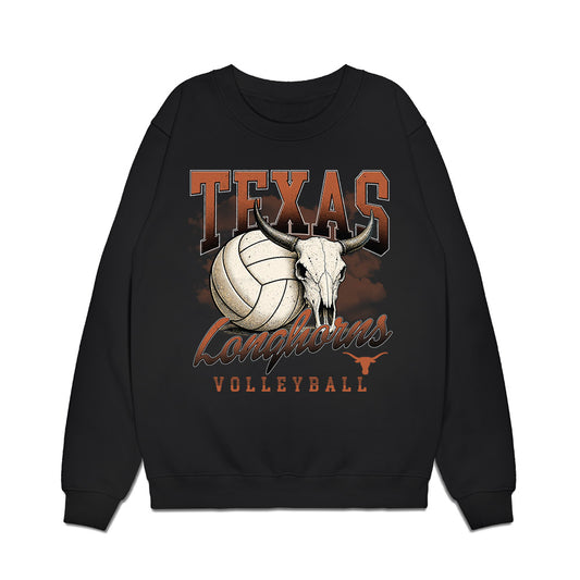 Texas - NCAA Women's Volleyball : Cari Spears - Vintage Sports Shersey Premium Crewneck Sweatshirt-0