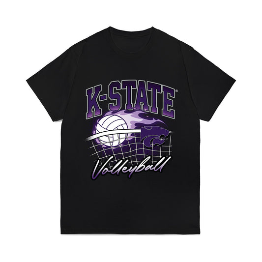 Kansas State - NCAA Women's Volleyball : Reese Resmer - Comfort Colors T-Shirt-0