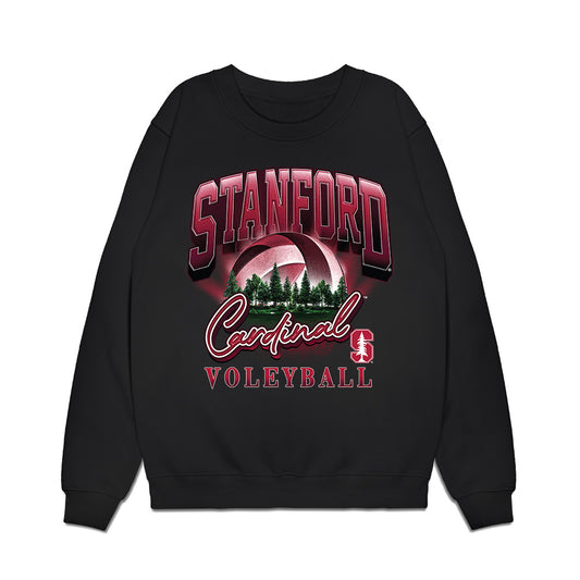 Stanford - NCAA Women's Volleyball : Erika Sayer - Vintage Sports Shersey Premium Crewneck Sweatshirt-0