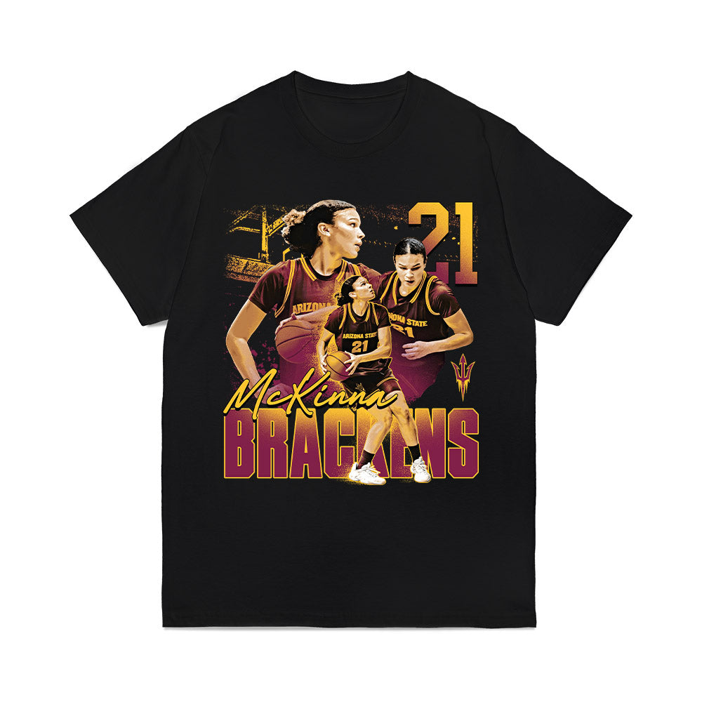 Arizona State - NCAA Womens Basketball : McKinna Brackens - Collage Comfort Colors T-Shirt-0