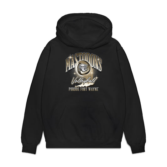 PFW - NCAA Women's Volleyball : Becky Barrett - Sports Shersey Premium Hooded Sweatshirt-0