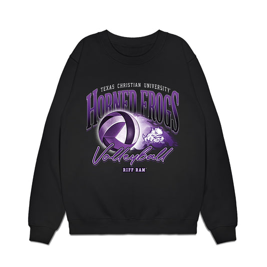 TCU - NCAA Women's Volleyball : Josie Valgus Josie Valgus - Premium Crewneck Sweatshirt-0