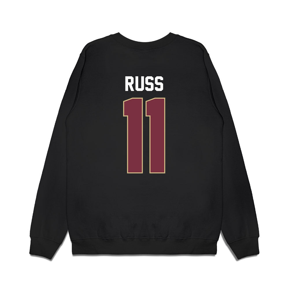 FSU - NCAA Women's Volleyball : Caylan Russ - Sports Shersey Premium Crewneck Sweatshirt-1