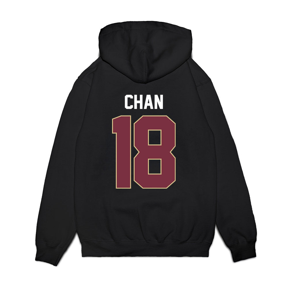 FSU - NCAA Women's Volleyball : Maile Chan - Sports Shersey Premium Hooded Sweatshirt-1