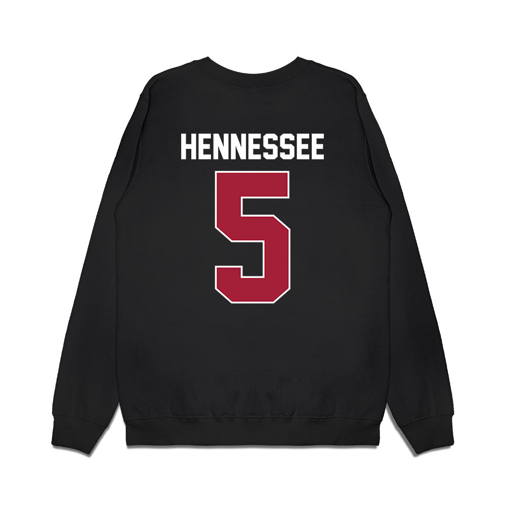Alabama - NCAA Women's Volleyball : Laney Hennessee - Sports Shersey Premium Crewneck Sweatshirt-1
