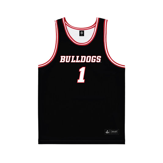 Fresno State - NCAA Women's Basketball : Mekhia Chase - Black Basketball Jersey-0