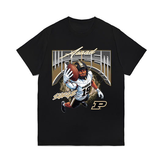 Purdue - NCAA Football : Asaad Waseem - Caricature Comfort Colors T-Shirt-0