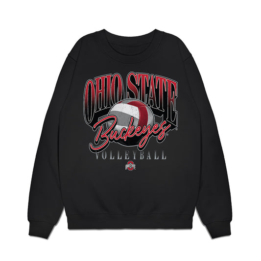 Ohio State - NCAA Women's Volleyball : Na'Vea Gauthier - Sports Shersey Premium Crewneck Sweatshirt-0