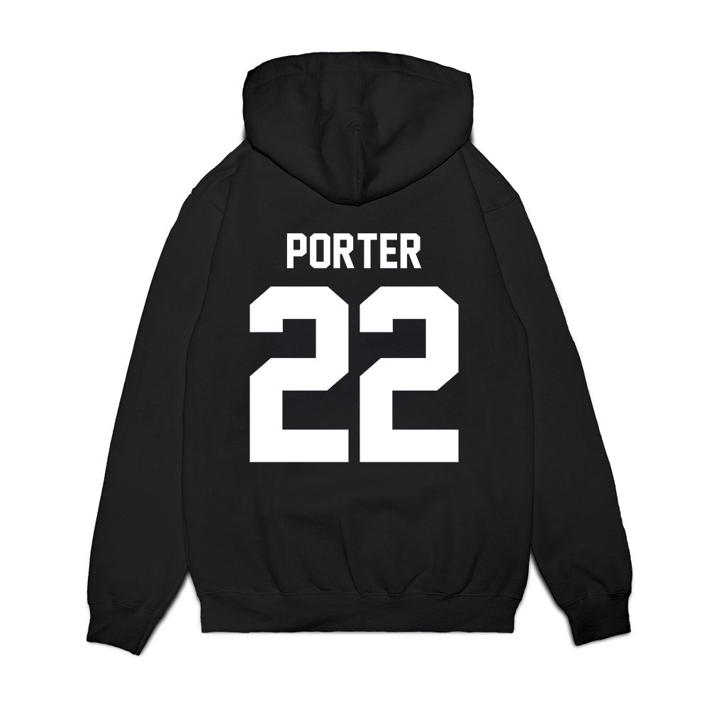 Vanderbilt - NCAA Women's Volleyball : Taylor Porter - Sports Shersey Premium Hooded Sweatshirt-1