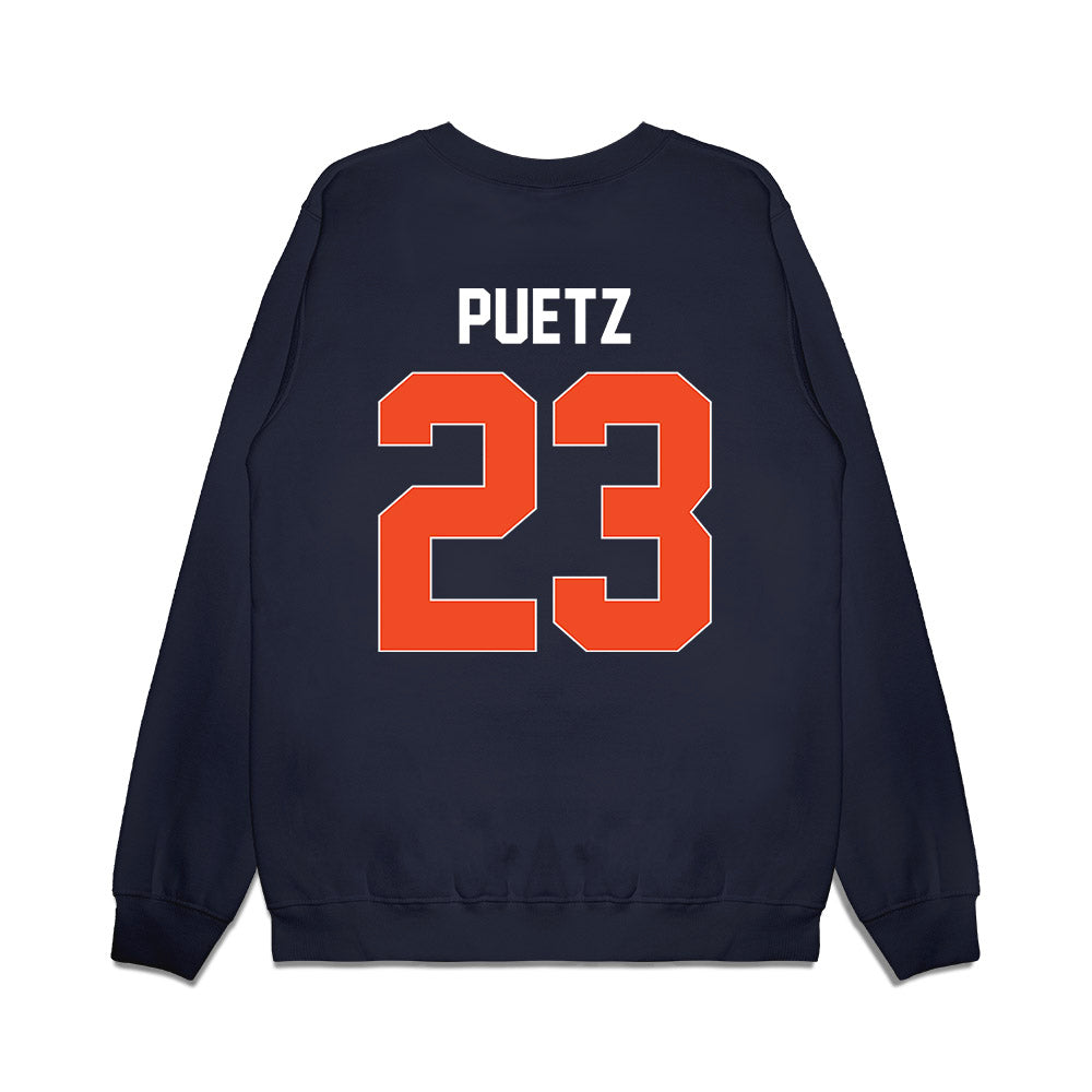 Auburn - NCAA Women's Volleyball : Shanelle Puetz - Sports Shersey Premium Crewneck Sweatshirt-1