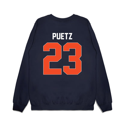 Auburn - NCAA Women's Volleyball : Shanelle Puetz - Sports Shersey Premium Crewneck Sweatshirt-1