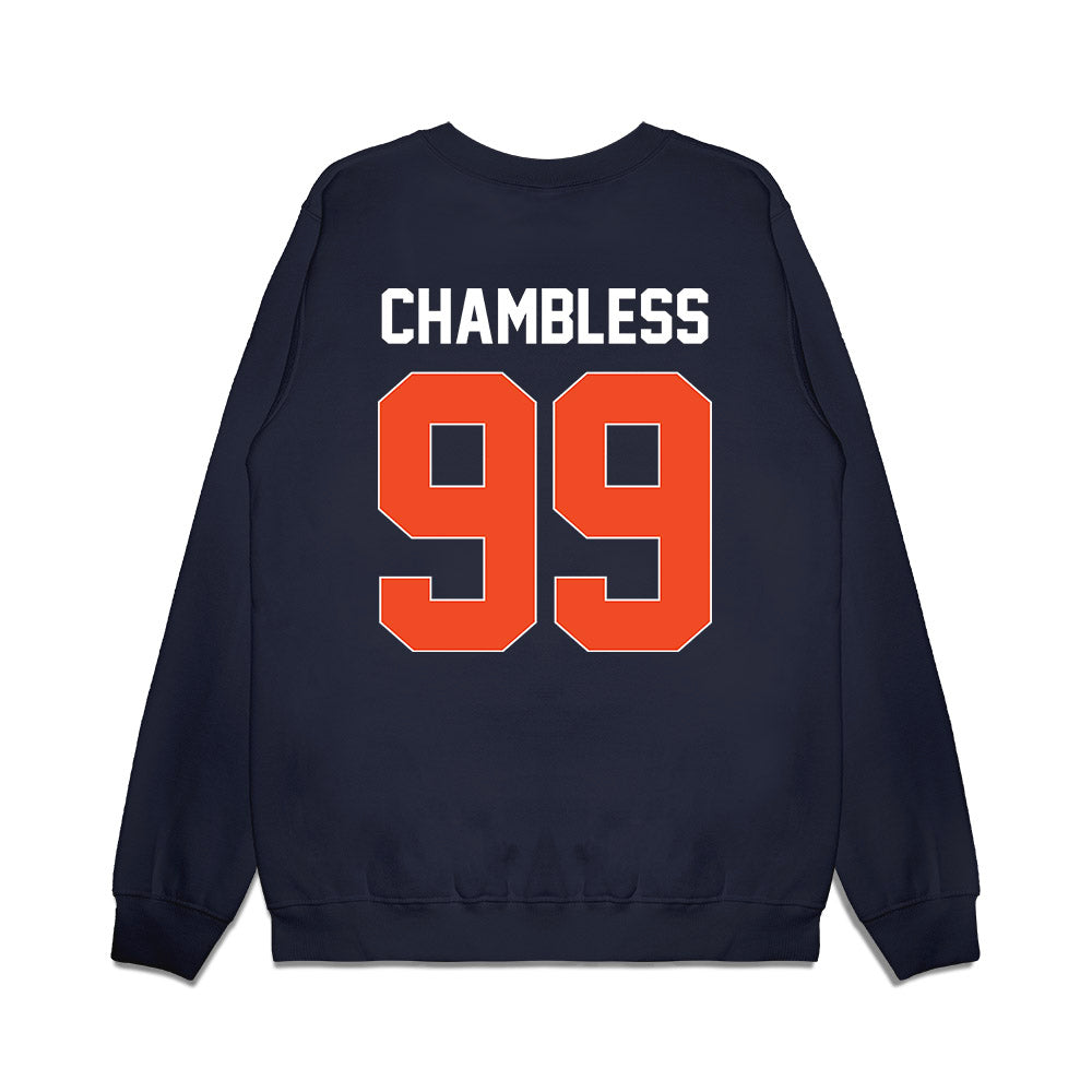 Auburn - NCAA Women's Volleyball : Greer Chambless - Sports Shersey Premium Crewneck Sweatshirt-1