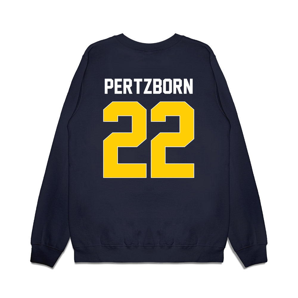 Toledo - NCAA Women's Volleyball : Sierra Pertzborn - Sports Shersey Premium Crewneck Sweatshirt-1