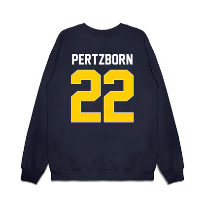 Toledo - NCAA Women's Volleyball : Sierra Pertzborn - Sports Shersey Premium Crewneck Sweatshirt-1