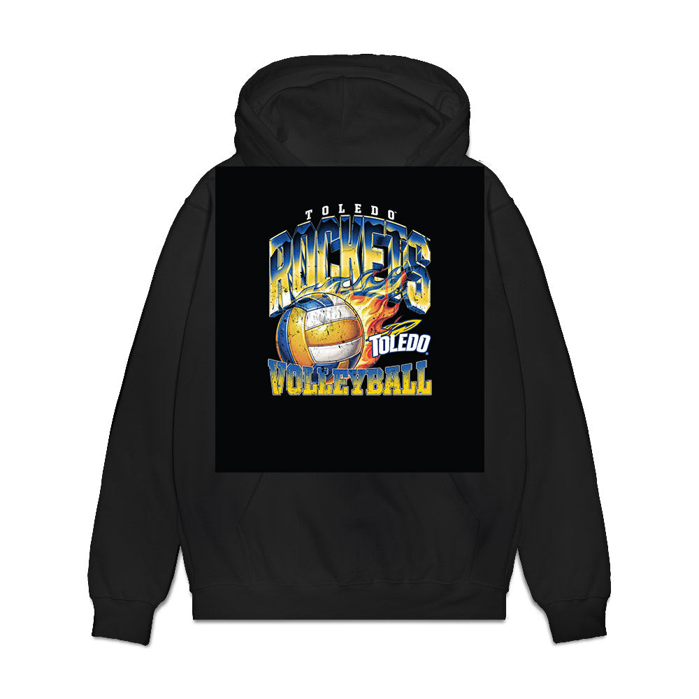 Toledo - NCAA Women's Volleyball : Grace Freiberger - Sports Shersey Premium Hooded Sweatshirt-0