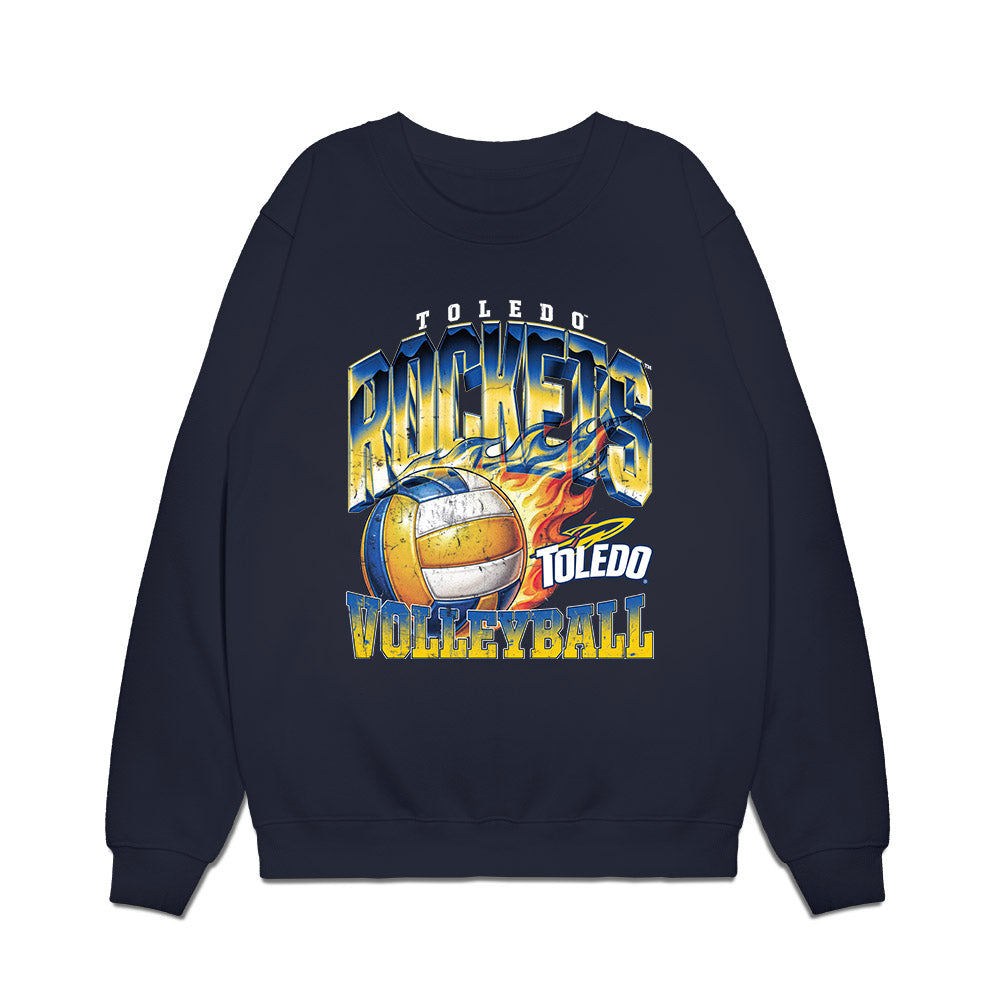 Toledo - NCAA Women's Volleyball : Sydney Crowley - Sports Shersey Premium Crewneck Sweatshirt-0