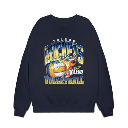 Toledo - NCAA Women's Volleyball : Sydney Crowley - Sports Shersey Premium Crewneck Sweatshirt-0