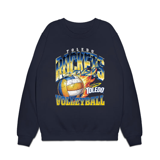Toledo - NCAA Women's Volleyball : Brooke Naniseni - Sports Shersey Premium Crewneck Sweatshirt-0