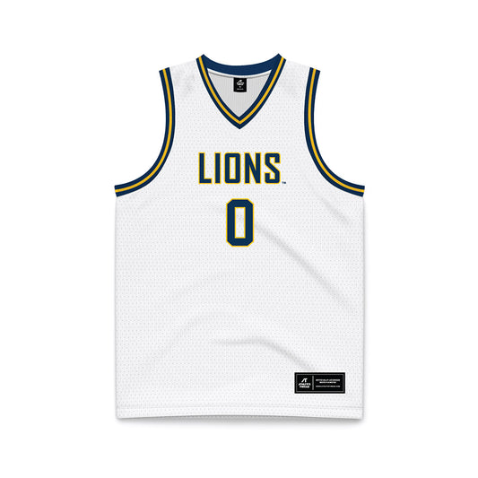 Vanguard - NCAA Men's Basketball : Dylan Swillis - White Basketball Jersey-0