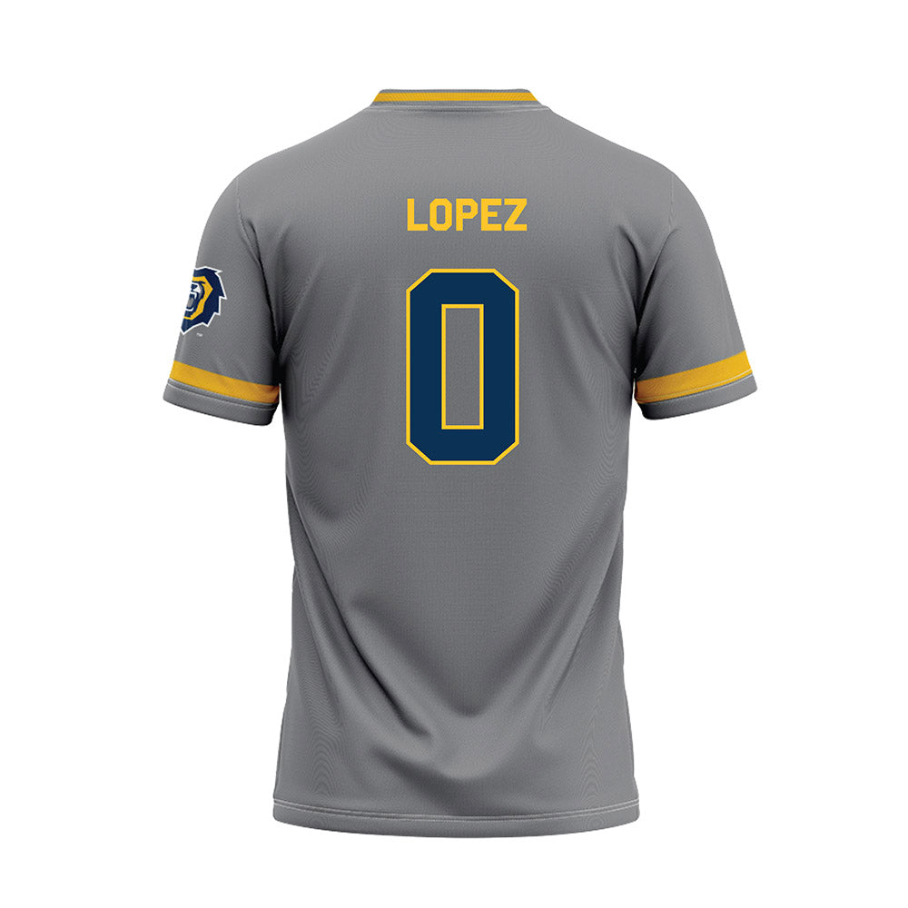 Vanguard - NCAA Baseball : Dash Lopez - Gray Jersey-1
