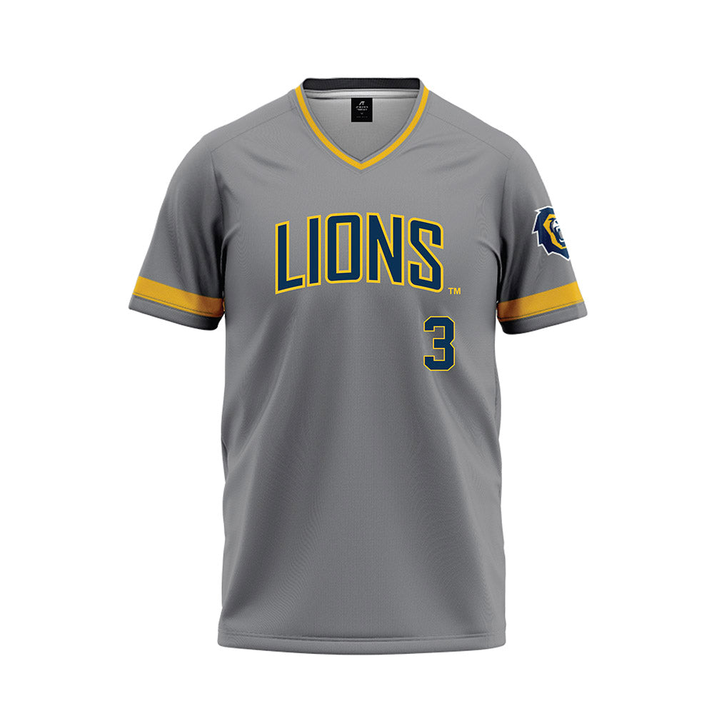 Vanguard - NCAA Baseball : James Derflinger - Gray Jersey-0