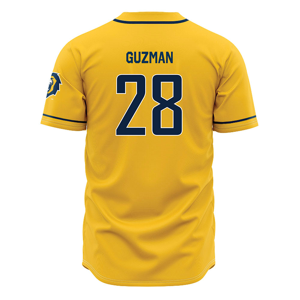 Vanguard - NCAA Baseball : Jake Guzman - Gold Jersey-1