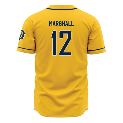 Vanguard - NCAA Baseball : Shamir Marshall - Gold Jersey-1