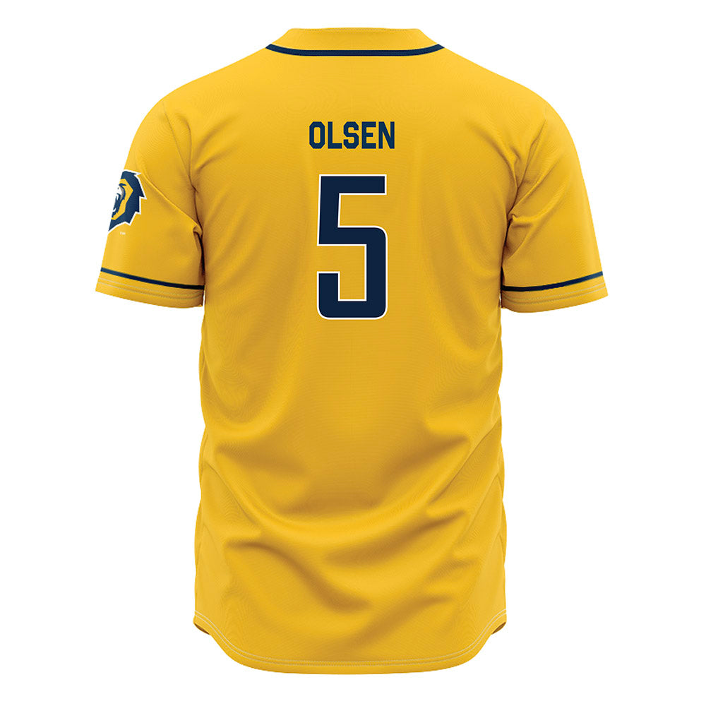 Vanguard - NCAA Baseball : Andrew Olsen - Gold Jersey-1