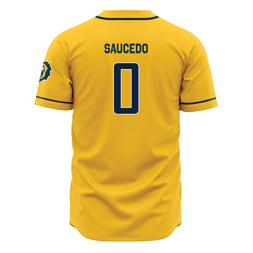 Vanguard - NCAA Baseball : Chris Saucedo - Gold Jersey-1