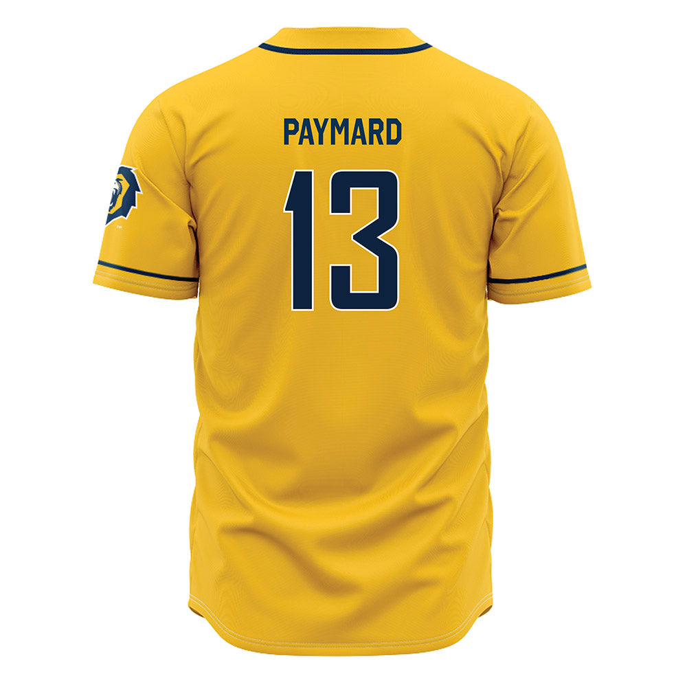 Vanguard - NCAA Baseball : Brian Paymard - Gold Jersey-1