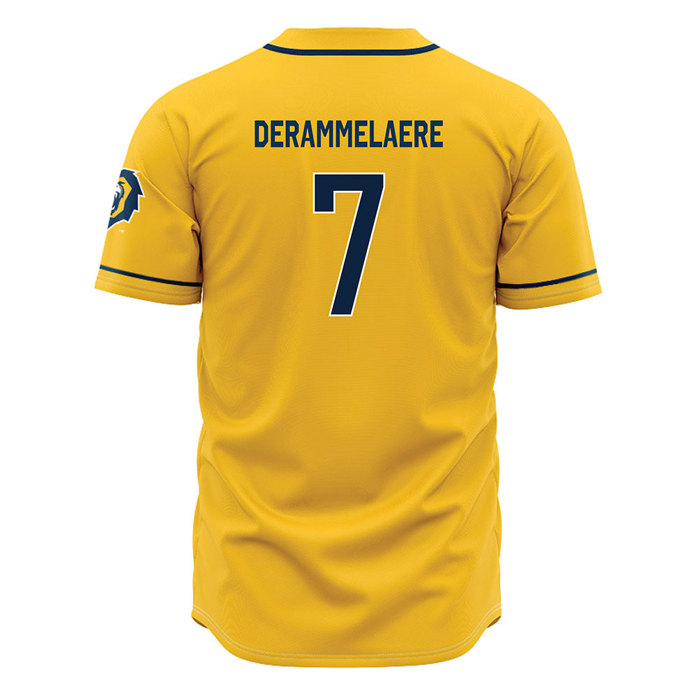 Vanguard - NCAA Baseball : Caze Derammelaere - Gold Jersey-1