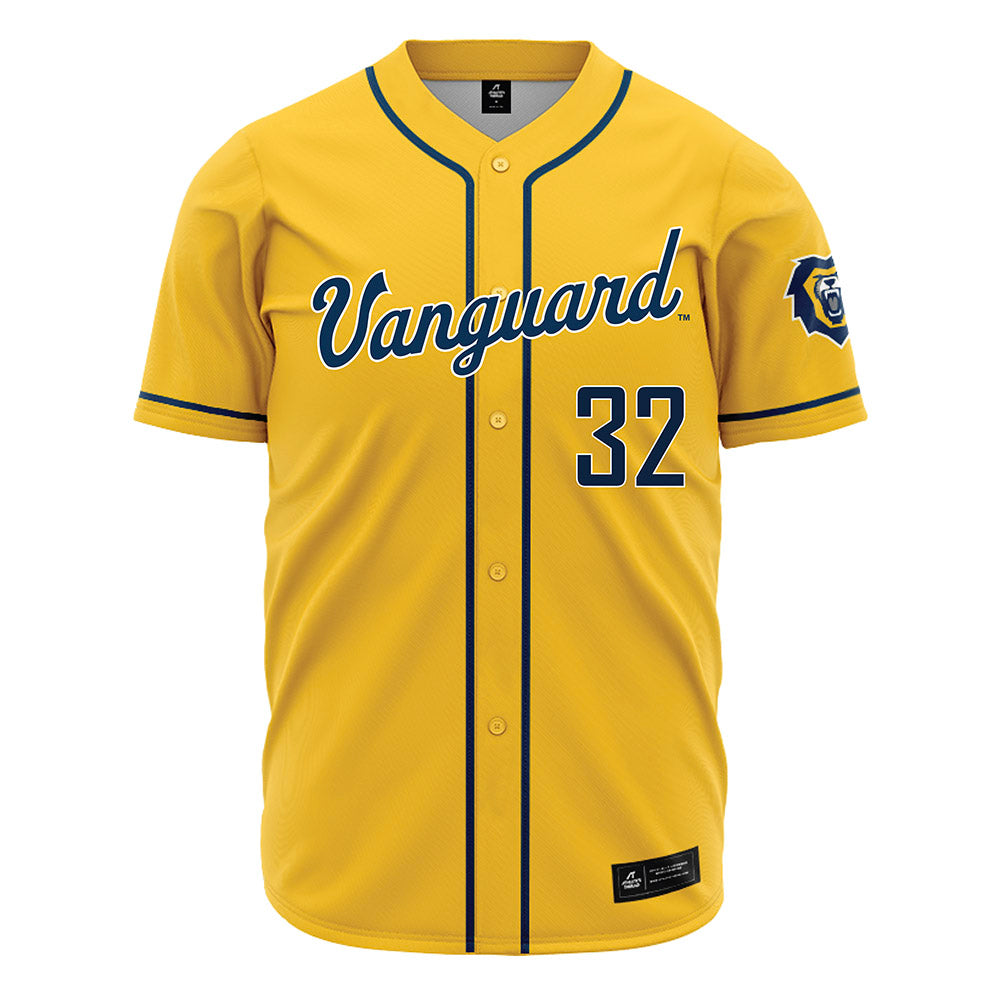 Vanguard - NCAA Baseball : Bennett Vondrak - Gold Jersey-0