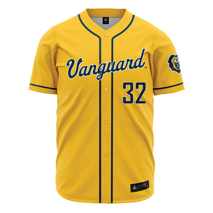 Vanguard - NCAA Baseball : Bennett Vondrak - Gold Jersey-0