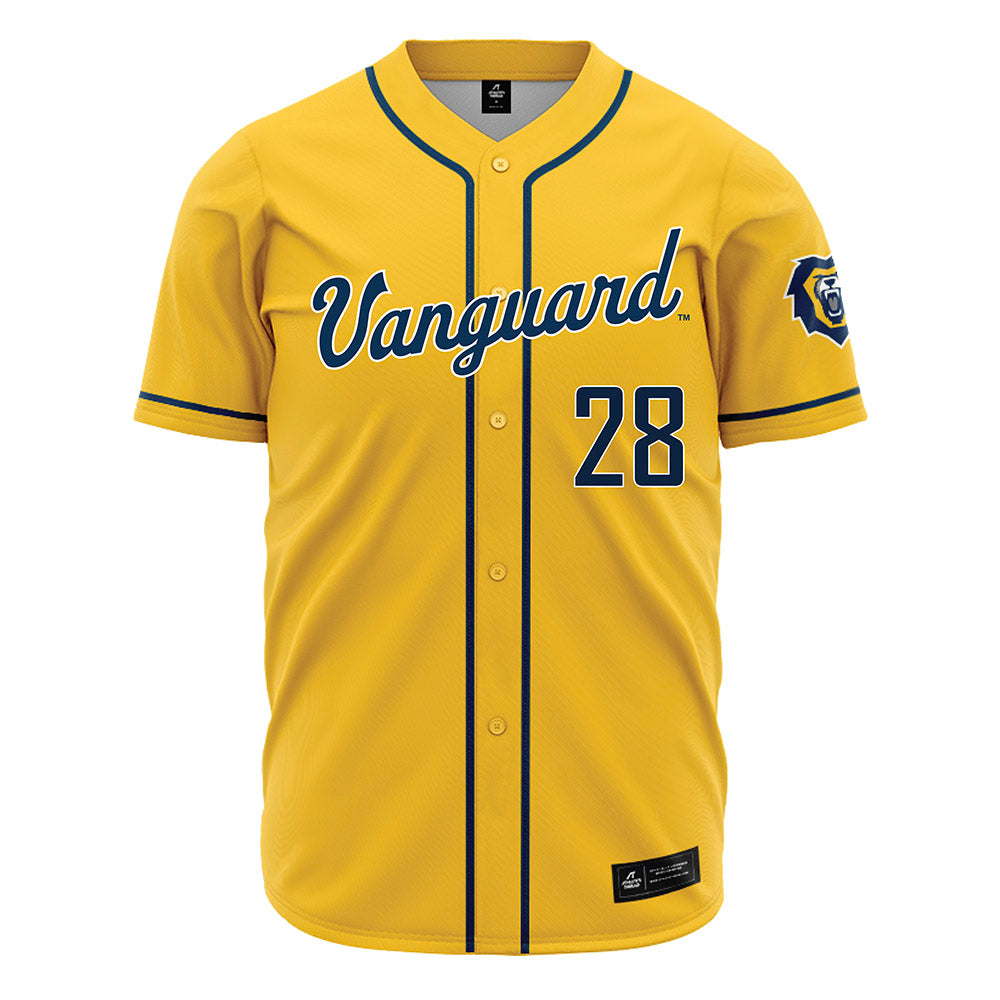 Vanguard - NCAA Baseball : Jake Guzman - Gold Jersey-0