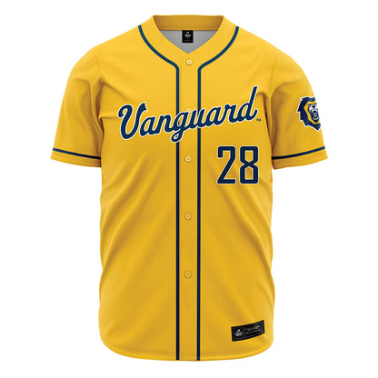 Vanguard - NCAA Baseball : Jake Guzman - Gold Jersey-0
