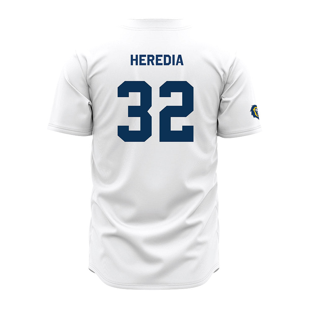 Vanguard - NCAA Softball : Genevieve Heredia - White Jersey-1