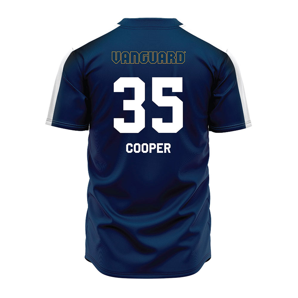 Vanguard - NCAA Softball : Carson Cooper - Navy Jersey-1