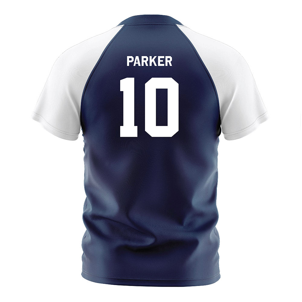Vanguard - NCAA Men's Soccer : Luke Parker - Navy Soccer Jersey-1