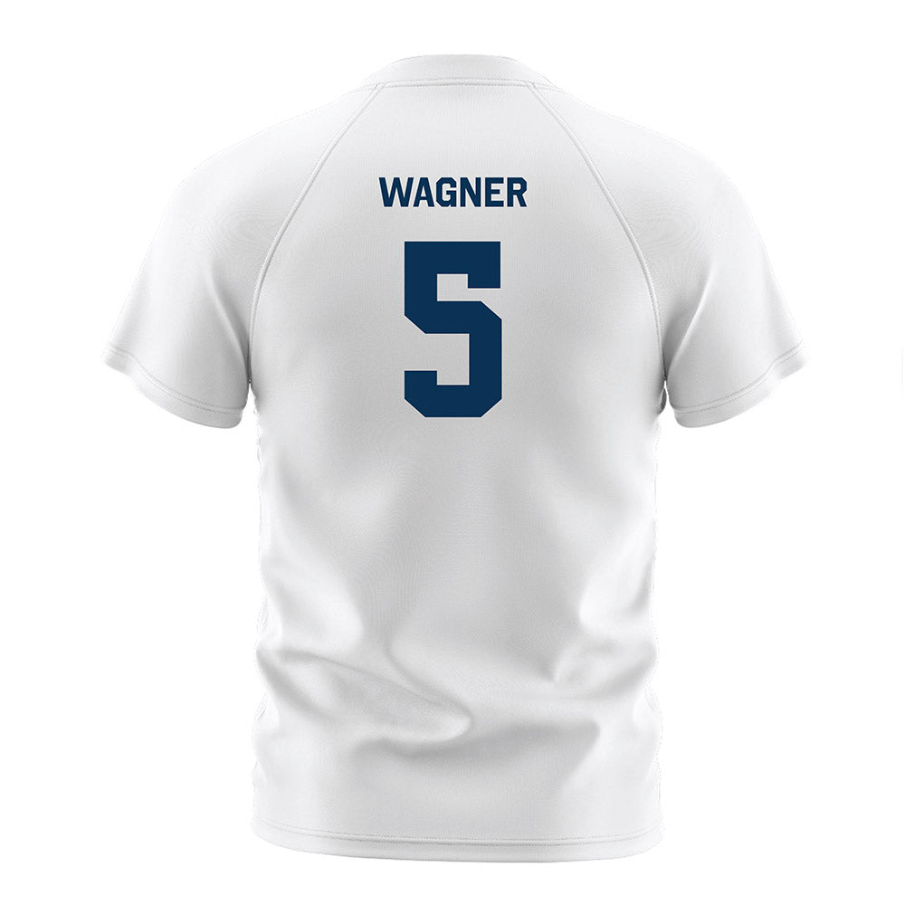 Vanguard - NCAA Women's Soccer : Emily Wagner - White Soccer Jersey-1