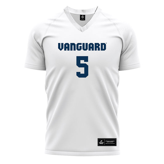 Vanguard - NCAA Women's Soccer : Emily Wagner - White Soccer Jersey-0
