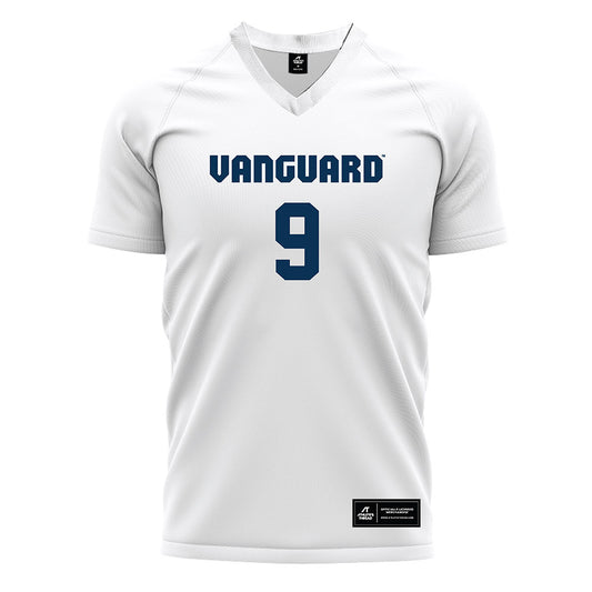 Vanguard - NCAA Women's Soccer : Hailey Garvin - White Soccer Jersey-0