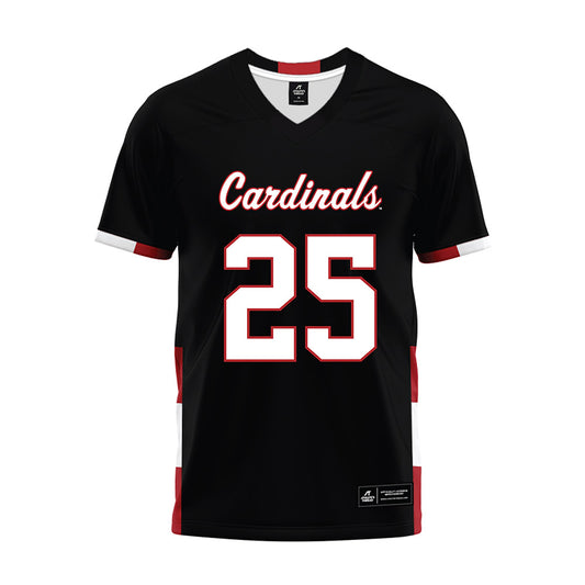 Catholic - NCAA Football : Noah Blessington - Black Premium Football Jersey-0