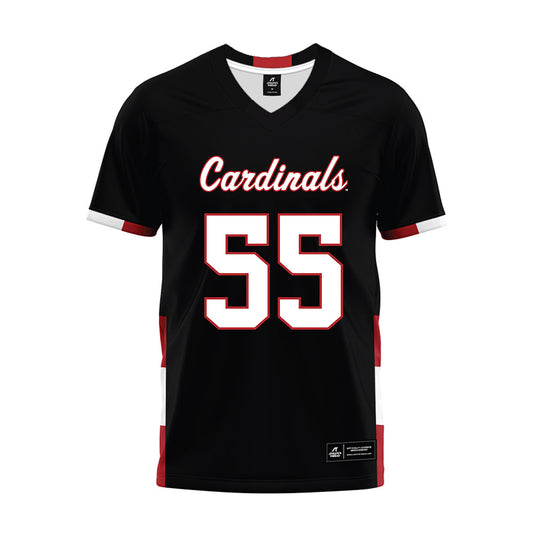 Catholic - NCAA Football : Sean Eiffe - Black Premium Football Jersey-0