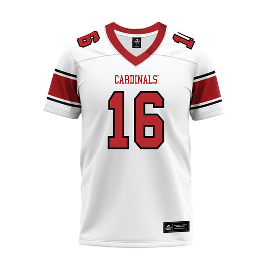 Catholic - NCAA Football : Nico Ritacca - White Premium Football Jersey-0
