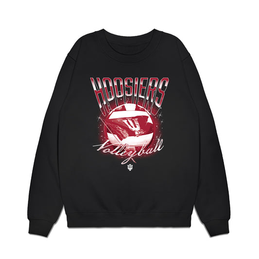 Indiana - NCAA Women's Volleyball : Sara Snowbarger - Premium Crewneck Sweatshirt-0