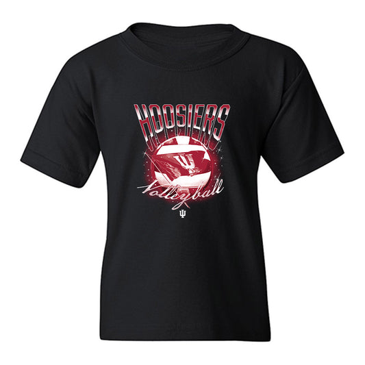 Indiana - NCAA Women's Volleyball : Ellie Hepler - Youth T-Shirt-0