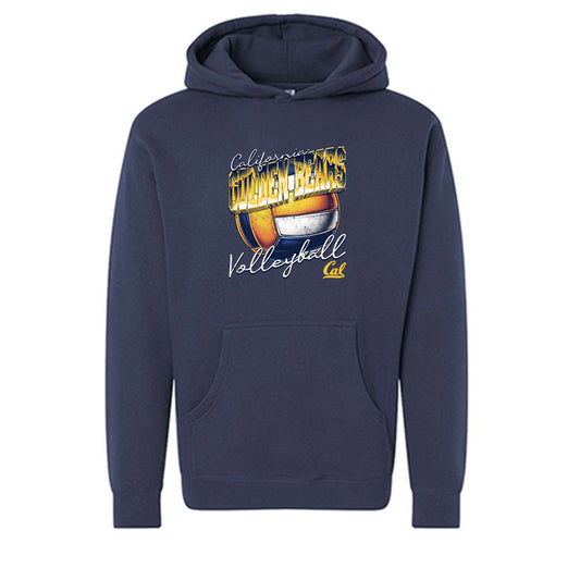 UC Berkeley - NCAA Women's Volleyball : Dominique Phills - Hooded Pullover Sweatshirt-0