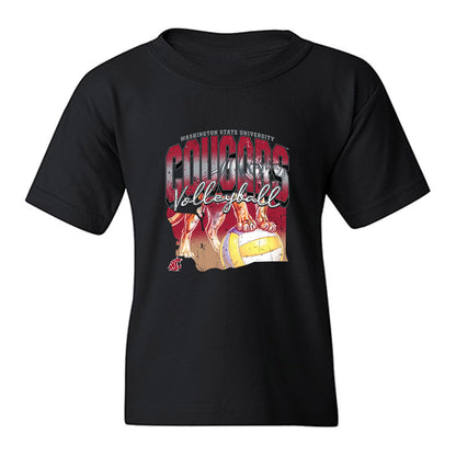 WSU - NCAA Women's Volleyball : Kryssa Moerman - Sports Shersey Youth T-Shirt-0