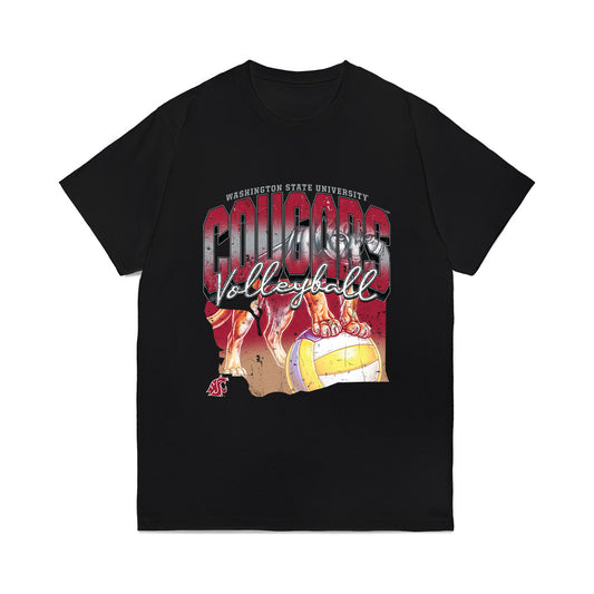 WSU - NCAA Women's Volleyball : Kryssa Moerman - Sports Shersey Comfort Colors T-Shirt-0